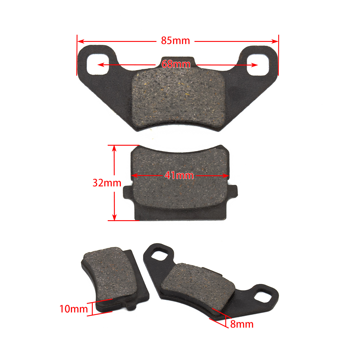 Sepatu bantalan rem kaliper ca - Brake Pads Bike ulasan dan harga