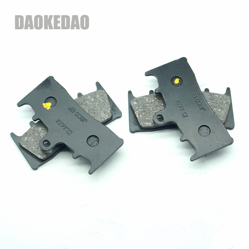 Set bantalan rem depan belakan - Motorcycle Brake Pads ulasan dan harga