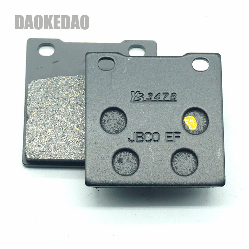 Set bantalan rem depan belakan - Motorcycle Brake Pads ulasan dan harga